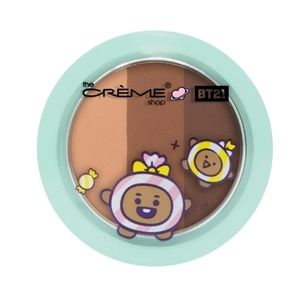 BOGO@50% the Crème shop x BT21 BABY SHOOKY Ultra-Pigmented Eyeshadow Trio- Cooki